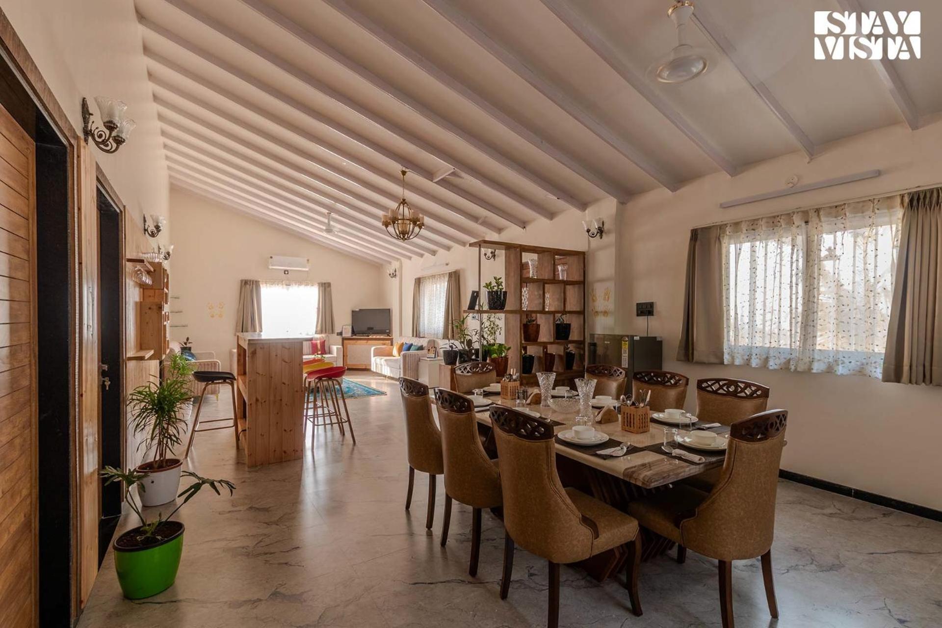 Stayvista'S Harvest Haven - Pool-View Villa With Deck & Machan Near Sula Nashik Eksteriør billede